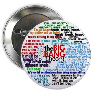 Big Bang Quotes 2.25 Button | Gifts For A Geek | Geek T-Shirts