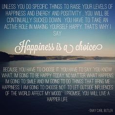 put a @shay Carl quote about happiness over a picture I took of ...