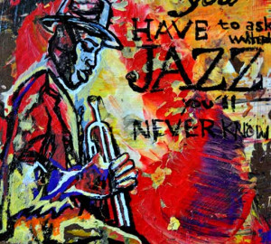 jazz band paintings