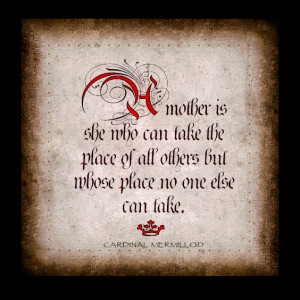 mother is always there with a gentle word, a warm hug and a smile.