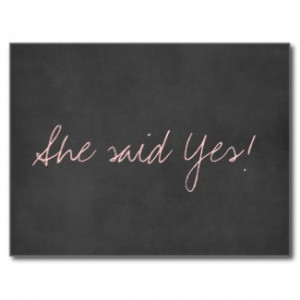 Cute Save the Date Wedding Postcard by QuoteLife