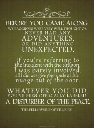 Ha! Love this quote!