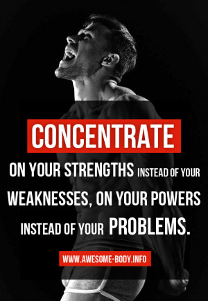 Concentrate | Bodybuilding Quotes