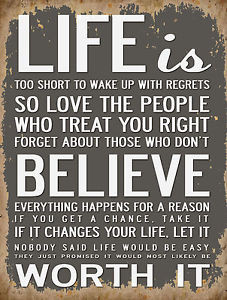 ... -vintage-LARGE-Retro-Shabby-chic-inspirational-Tin-wall-plaque-gift