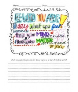 Making Inferences with Dr. Seuss Quotes