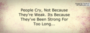 ... 're weak. its because they've been strong for too long... , Pictures