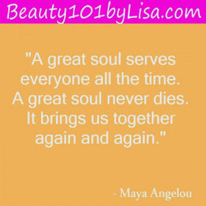 28 INSPIRATIONAL QUOTES BY - Maya Angelou