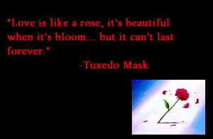 Tags: love quote tuxedo mask