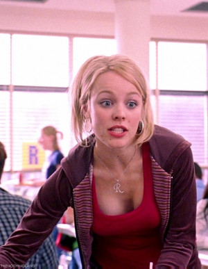 Gif Mean Girls Rachel Mcadams