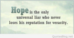 Beautiful Quotes Pictures about Hope
