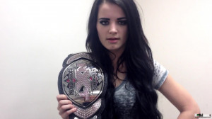 paige is now wwe divas champion picture from wwe instagram