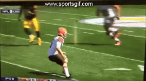Steelers Antonio Brown Drop Kick