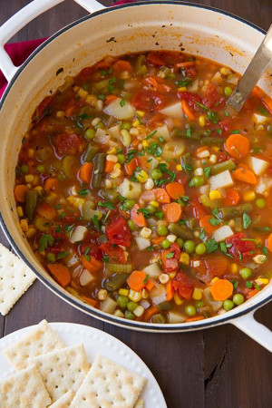 Vegetable Soup | Cooking Classy: Souper