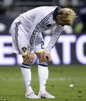 Beckham's agent confirmed the superstar player has asthma, and said ...