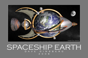 Spaceship Earth - Pixel Planet Pictures - Copyright © Dave Ginsberg
