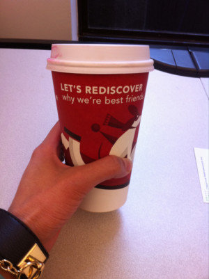 love the Starbucks Christmas cup quotes.