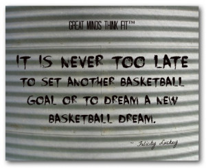 ... basketball goal or to dream a new basketball dream felicity luckey