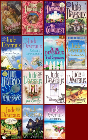 Jude Deveraux -love the way her books carry family lines thru the ...