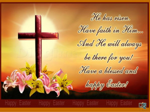 He Has Risen Happy Easter Quotes