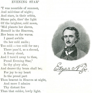 Writing Edgar Allen Poe's Poem