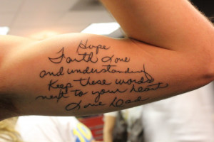 Dad Quotes From Daughter Tattoos