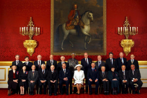 Sir Denis Rooke, Sir Anthony Caro, Sir Tom Stoppard, Lord Rothschild ...