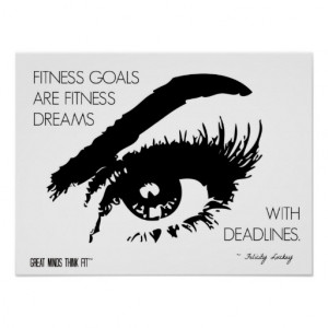 Black And White Fitness Motivation A fitness motivational poster