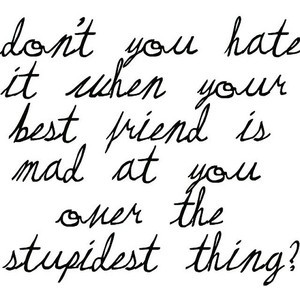 Best Friends Fighting Quotes