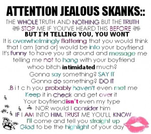 Jealous Women Quotes http://populergrafiti.blogspot.com/2011/03/quotes ...