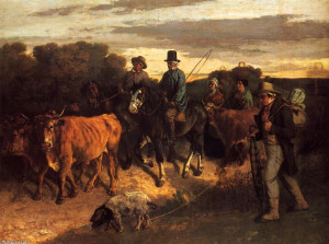 GUSTAVE-COURBET-THE-PEASANTS-OF-FLAGEY-RETURNING-FROM-THE-FAIR-ORNANS