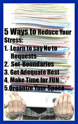 Ways to Reduce Stress