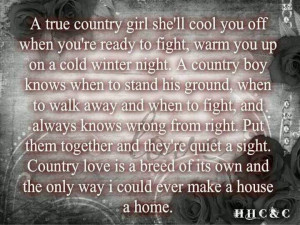Country Girls Do It Better Quotes A true country girl. via ocala muth