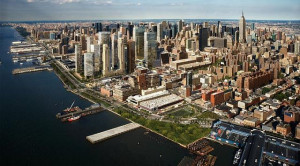 beneath the eastern rail yard of the Hudson Yards site in New York ...