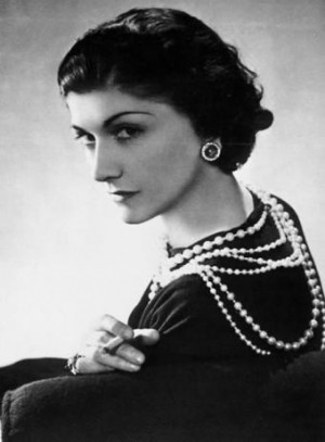 Picture of Coco Chanel sourced at: http://mylusciouslife.com/wp ...