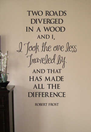 Robert+frost+quotes+two+roads