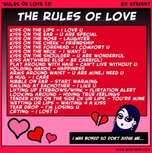Rules Of Love