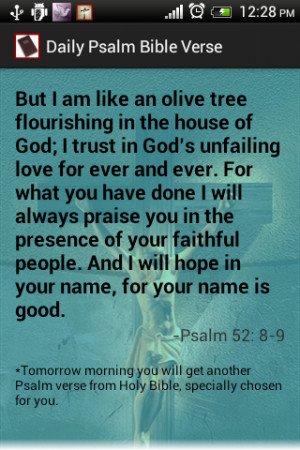 Psalms Daily Bible Verses Free - screenshot