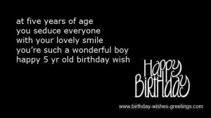 happy fifth birthday wishes boys