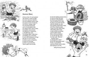 Funny Summer Poems For Kids What i did on my summer