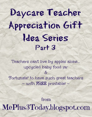 First, I put together these cute little candy gift jars for each of ...