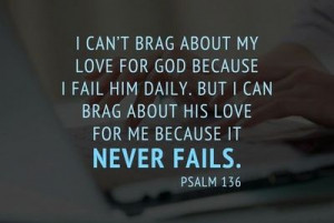 God's Love Never Fails