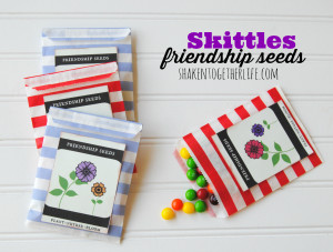 For these Friendship Seeds seed packet gifts, you will need: