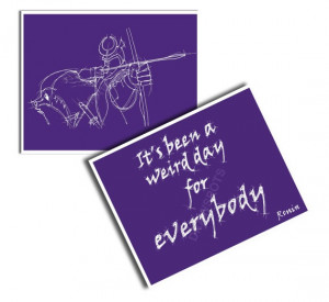 ... Set print SAVE us5 RONIN quote George McFly 2 by Inkshadow, $25.00