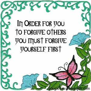 INSPIRATIONAL QUOTES AND SAYINGS – Forgive Yourself First