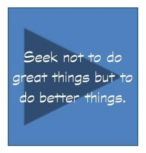 don't know who said this - maybe someone can enlighten me. But I ...