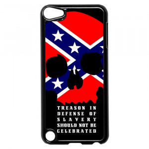 Confederate Usa Skull Flag Quotes iPod Touch 5 Case