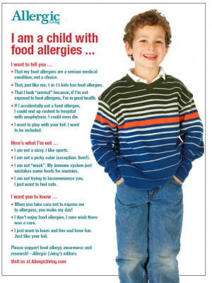 Food Allergy Awareness Week: Day Two