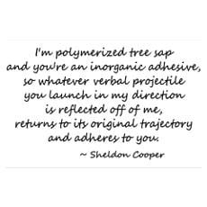 Sheldon Cooper Quotes Posters & Prints