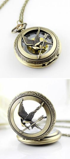 Pocketwatch Necklace ♥ Just like the one Plutarch should have had in ...