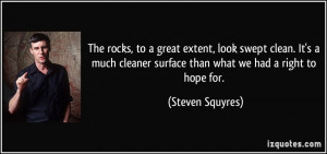 More Steven Squyres Quotes